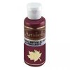 ΧΡΩΜΑΤΑ ΑΚΡΥΛΙΚΑ ΜΕΤΑΛΛΙΚΑ ARTEBELLA (10 ΧΡΩΜΑΤΑ) 130ml - claret-red-3110-artebella - 130ml