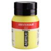 ΧΡΩΜΑΤΑ ΑΚΡΥΛΙΚΑ AMSTERDAM (28 ΧΡΩΜΑΤΑ) 500ml - azo-yellow-lemon-267-royal-talens - 500ml