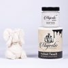 ΧΡΩΜΑΤΑ ΚΙΜΩΛΙΑΣ MAJESTIC PAINT VELVET TOUCH (46 ΧΡΩΜΑΤΑ) 200ml - pure-white-majestic - 200ml